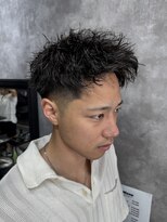 スピン 本八幡(SPIN)&nbsp;スペインカール/スパイキーショート/ブルーブラック/本八幡