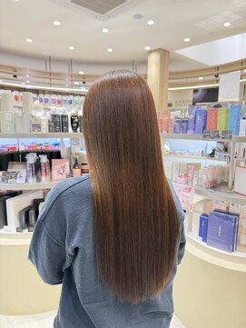 ヘアーザラブズラフズ オーガニカ 北九州(HAIR THE LOVES LAUGHS ORGANICA) 明るめベージュカラー〇