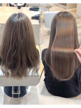 ザックギンザ(ZACC ginza) 髪質改善/ブリーチなし/縮毛矯正/銀座/20代30代40代/韓国