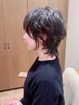 ヘアー ドレッサー パワードール(Hair Dresser)&nbsp;20代、パーマが可愛い大人のマッシュウルフ