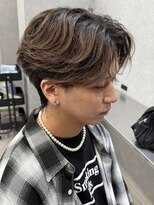 リオールバイニアウ(RE:ALL by Niau) メンズこぼれバングフェザーパーマスパイラルパーマ刈り上げ