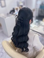 シェル(Shell) リボンカチモリ/北新地ヘアセット