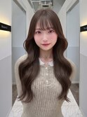 【20代30代】小顔くびれロング×グレージュ×髪質改善{高崎/韓国