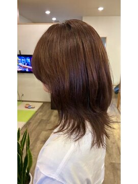 桃の木 ヘアー(桃の木 hair) アプリコットカラー