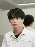 マッシュ/シャドウパーマ/緩め/ニュアンスパーマ/波巻きパーマ
