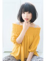 リル 8F 銀座(Rire)&nbsp;Rire-リル銀座-】王道シルエット切りっぱなしボブ