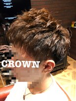 クラウン(CROWN) ツーブロックスタイル