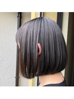 サロンエヌズ(salon Nz) 前下がりボブ
