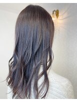 ヘアーアンドメイク ドレス(DRESS)&nbsp;ブリーチなし　透明感グレージュ