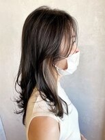 ベルビアンカ(Belle BIANCA)&nbsp;Belle BIANCA インナーカラーベージュ ダークアッシュ by.yukiho