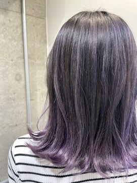 エイト 上野店(EIGHT ueno) 【EIGHT上野】日木[NIKI]_バレイヤージュ/バイオレット