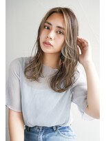 マセナ(Masena)&nbsp;フェイスフレーミング×ミディ×モカベージュ　20代　2