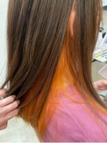 シェイプスヘアデザイン 上三川店(Shape's hair design) オレンジインナーカラー