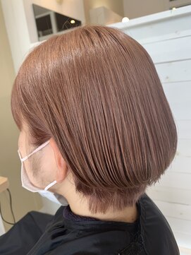 美容室 フィレール(FILER) ピンクベージュカラー☆