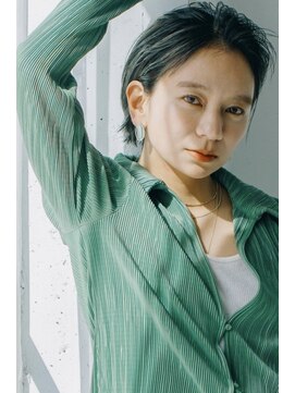 サンクス 品川港南(THK.) 大人可愛い20代30代40代小顔丸みショートマッシュウルフ