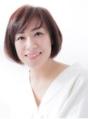 大人可愛い♪シンプルボブスタイル