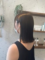 ジーナ セントラル銀座(Zina)&nbsp;耳かけ＊髪質改善＊切りっぱなし【ZinaCENTRAL】