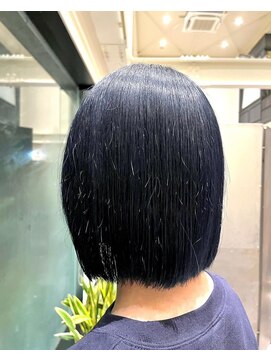 ヘアサロン エン(hair salon en.) BLUE BLACK