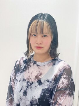 モリオフロムロンドン 松戸店(Morio from London) 【松戸 藤原】大人かわいいインナーカラー