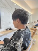 サイドツーブロック×ナチュラルショート*