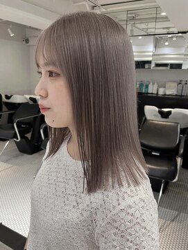 プネル(punel) くすみグレージュ