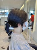 暗髪コンパクトショート大人ショート群馬太田