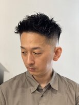 ドルクス 日本橋(Dorcus)&nbsp;アッシュグレー　ブリーチメンズカラー　フェード