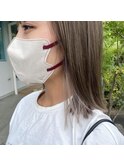 ☆大人可愛い!イヤリングカラー、シルバーベージュ☆
