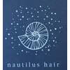 ノーチラスヘア(nautilus hair)のお店ロゴ