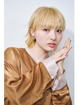 ユニックス モザイクモール港北店(UNIX)&nbsp;【UNIX港北店】シアーベージュウルフミディ#ハイトーン