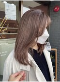 ブリーチオンカラー
