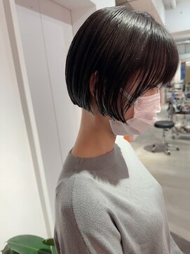 スー(suu) 大人ショートボブミニボブ丸みショートボブマッシュショートボブ