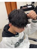 メンズツイストスパイラルパーマ