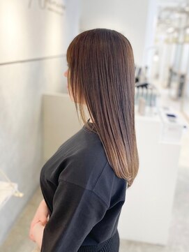 カレンアンドエクラート 大宮(KAREN&ECLART) 髪質改善　艶髪　ストレート　縮毛矯正　暗髪　韓国風　ロング