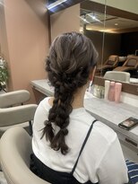 アミー 駒澤(Ammy komazawa)&nbsp;【デート前のプチアレ】編み込みヘアアレンジ