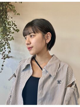 ゼスト 中野店(ZEST) 【zest中野/北村星楽】小顔見せ！丸みショートボブ