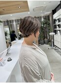 白髪染めしない白髪染め/ローライト/大人ショート