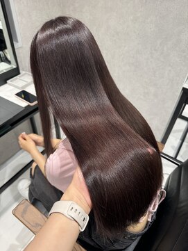 フォルテノエル 静岡鷹匠店(FORTE Noel) ラベンダーカラー/ダークラベンダー/髪質改善