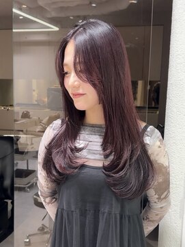 メゾンマイル 恵比寿(maison mile) ピンクカラー/髪質改善/こなれハイトーン[恵比寿駅]