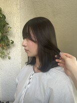 ゼスト 中野店(ZEST)&nbsp;【ZEST中野/山岸桜】オリーブベージュで透明感カラー