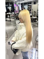 ユーフォリア 渋谷グランデ(Euphoria SHIBUYA GRANDE)&nbsp;抜きっぱなしブランド　ブロンドヘア　艶髪　YUKI