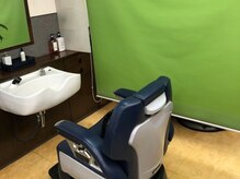 メンズウィッグ ハタノの雰囲気（個室風になっているので、リラックスできます◎）