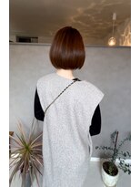 カミベヤ(KAMIBEYA)&nbsp;【広がるエイジング毛】髪質改善矯正で艶のある若みえボブ