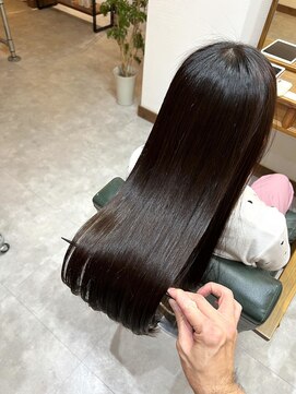 ヘアーサロン ジュエール(jyue-ru) #美髪ストレート#北谷#髪質改善#縮毛矯正#トリートメント