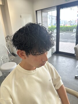 アルレン(Allen) 波巻きパーマ【宇都宮/マッシュ/メンズカット】