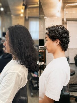 ボンド 三軒茶屋(Bond) お客様before&after◎三軒茶屋 RYUKI メンズパーマ