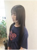 2段階姫カット
