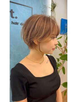 リット(lit.) 似合わせ静岡ショート×ハイトーンミルクティー