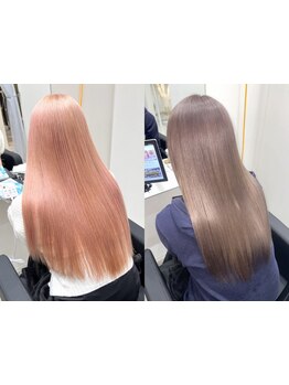 髪質改善トリートメント導入サロン◎ブリーチしても潤いのある最高のサラサラ艶髪に♪【ブリーチ】