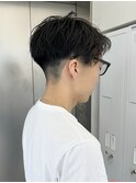 スパイキーショート/フェザーパーマ/波巻きスパイラル/メンズ
